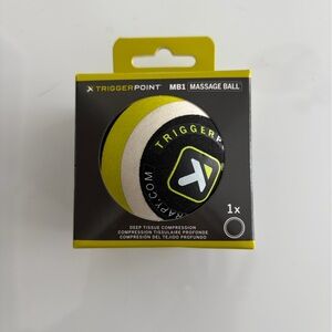 MB1 Massage Ball - Black and Yellow